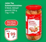 Schinkenwürstchen von Jeden Tag im aktuellen GLOBUS Prospekt