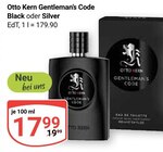 Gentleman's Code Black Angebote von Otto Kern bei GLOBUS Gotha für 17,99 €