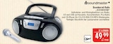 Boombox mit Radio Angebote von soundmaster bei Marktkauf Plauen für 49,99 €