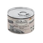 LandFleisch Cat Kitten Pastete Rind + Huhn + Wild 195 g bei Zookauf im Neubrandenburg Prospekt für 0,99 €