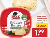 Kräuterbutter im Angebot bei Netto Marken-Discount in Langenhagen Kräuterbutter Angebote von Block House bei Netto Marken-Discount Langenhagen für 1,99 €