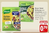 Salat Krönung oder Croutinos Angebote von Knorr bei EDEKA Lahr für 0,79 €