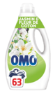 Lessive liquide Jasmin & Fleur de Coton* - OMO en promo chez Stokomani Marseille à 9,99 €