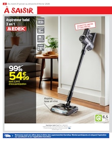 Catalogue Carrefour Market de la semaine "NETTOYAGE, RANGEMENT, BRICOLAGE !" avec 14 pages, valide du 27/01/2026 au 08/02/2026 pour Fleurance et alentours Prospectus Carrefour Market de la semaine "NETTOYAGE, RANGEMENT, BRICOLAGE !" avec 14 pages, valide du 27/01/2026 au 08/02/2026 pour Fleurance et alentours