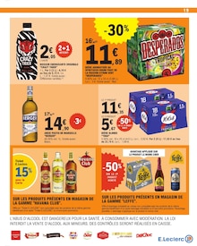 Promotion Eau Minérale dans le prospectus E.Leclerc, valable du 21/07/2026 au 01/08/2026 Promo Eau Minérale dans le catalogue E.Leclerc du moment à la page 19