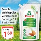 Weichspüler Angebote von Frosch bei GLOBUS Gera für 1,69 €