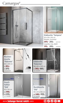 Runddusche im BAUHAUS Prospekt "Aktuelle Angebote KW 01" mit 14 Seiten (Freiburg (Breisgau))