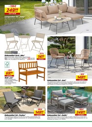 Balkonmöbel Angebot & Preis im aktuellen toom Baumarkt Prospekt Balkonmöbel Angebot im aktuellen toom Baumarkt Prospekt auf Seite 23