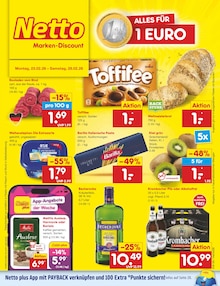 Fleisch im Netto Marken-Discount Prospekt "Aktuelle Angebote" mit 57 Seiten (Rostock)