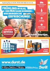 Aktueller Durst.de Prospekt mit Wasser, "Du bestellst. Durst liefert.", Seite 1