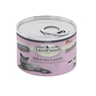 LandFleisch Cat Adult Pastete Rind + Lamm 195 g Angebote von Landfleisch bei Zookauf Bremen für 0,99 €