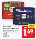 Nuss-Klasse von Ritter Sport im aktuellen E center Prospekt