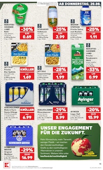 Bier im aktuellen Kaufland Prospekt (München) Bier im Kaufland Prospekt "Hier bin ich richtig" mit 52 Seiten (München)
