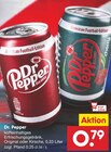 Dr. Pepper Angebote von Dr. Pepper bei Netto Marken-Discount Mönchengladbach für 0,79 €