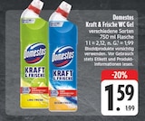 Kraft & Frische WC Gel Lime Fresh bei EDEKA im Possendorf Prospekt für 1,59 €