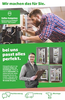 Kühlschrank im EP: Prospekt "volle Waschkraft für wenig Pulver." mit 12 Seiten (Düsseldorf)