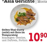 Gelbes Thai-Curry (mild) mit Ente im Tempurateig im E center Prospekt Gelbes Thai-Curry (mild) mit Ente im Tempurateig von im aktuellen E center Prospekt für 10,90 €