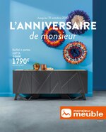 Catalogue Monsieur Meuble "L'anniversaire de monsieur", 24 pages, à Boulogne-Billancourt, 01/10/2019 - 31/10/2019 Prospectus Monsieur Meuble "L'anniversaire de monsieur", 24 pages, à Boulogne-Billancourt, 01/10/2019 - 31/10/2019