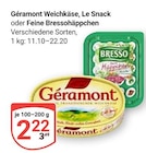 GLOBUS Lollar - Weichkäse, Le Snack Angebot im Prospekt Weichkäse, Le Snack bei GLOBUS im Lollar Prospekt für 2,22 €