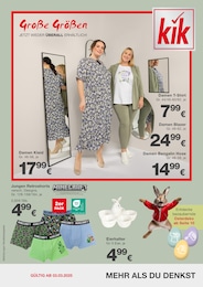 Damenhose Angebot im aktuellen KiK Prospekt auf Seite 1