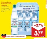 Natürliches Mineralwasser im Angebot bei Netto Marken-Discount in Dormagen Natürliches Mineralwasser Angebote von Rheinfels Quelle bei Netto Marken-Discount Dormagen für 3,99 €