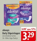 famila Nordost Oldenburg - Daily Fresh Slipeinlagen Angebot im Prospekt Daily Fresh Slipeinlagen bei famila Nordost im Oldenburg Prospekt für 3,29 €