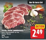 Lammkoteletts für 2,49 € bei E center im Angebot Lammkoteletts im aktuellen E center Prospekt