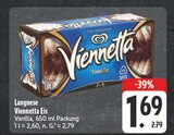 Viennetta Eis Vanilla Angebote von Langnese bei E center Schwabach für 1,69 €