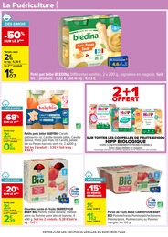Prix et réduction Pot Bébé dans le prospectus Carrefour en cours Offre Pot Bébé dans le catalogue Carrefour du moment à la page 52