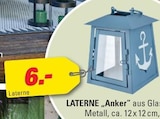LATERNE „Anker“ im Höffner Prospekt LATERNE „Anker“ von im aktuellen Höffner Prospekt für 6,00 €