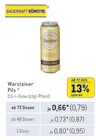 Pils Angebote von Warsteiner bei Metro Kirchheim für 0,79 €