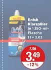 Klarspüler von finish im aktuellen V-Markt Prospekt für 3,49 €