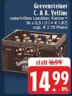 Grevensteiner naturtrübes Landbier im Angebot bei EDEKA in Dorsten Grevensteiner naturtrübes Landbier Angebote von C. & A. Veltins bei EDEKA Dorsten für 14,99 €
