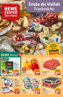 Aktueller REWE Prospekt "Dein Markt" Seite 1 von 34 Seiten für Schenefeld