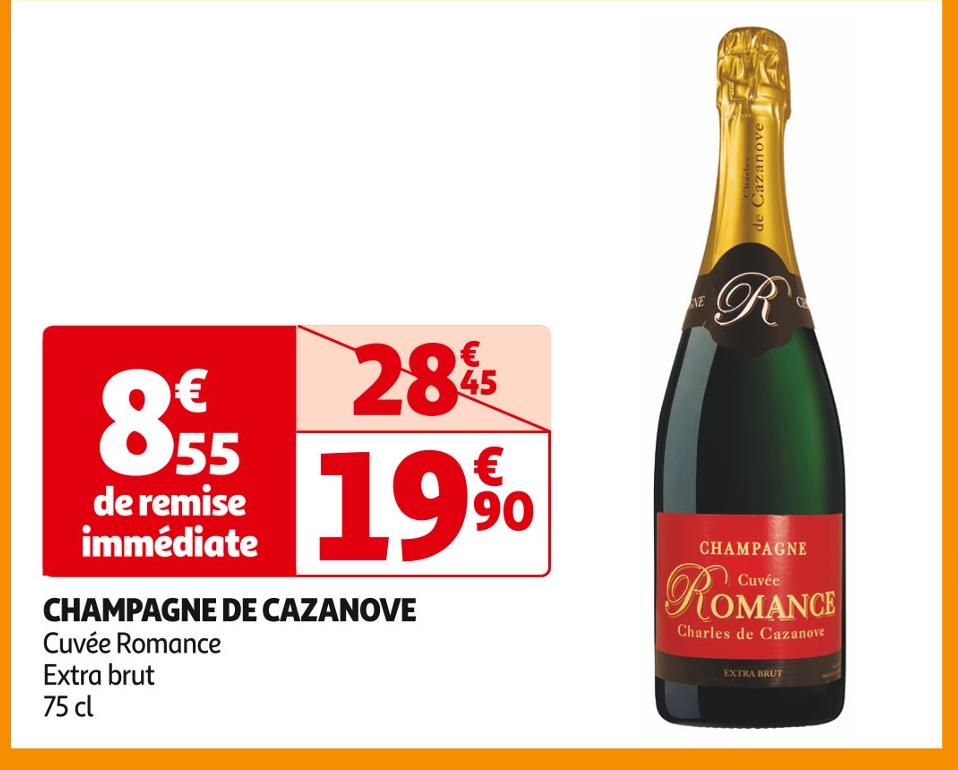Champagne brut Cordon Rouge GH.MUMM 75cl - Achat pas cher