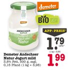 Aktuelles Andechser Natur Joghurt mild Angebot bei E center in Mainz ab 1,79 €