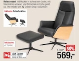 Aktuelles Relaxsessel mit Hocker Angebot bei Opti-Wohnwelt in Bremen ab 569,00 €