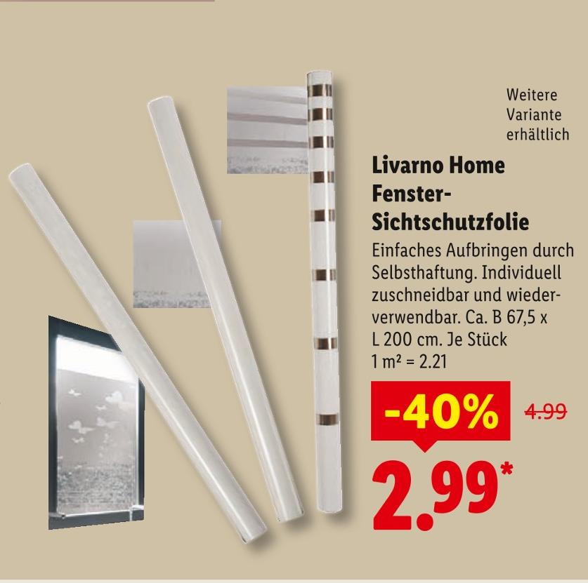 Fenster-Sichtschutzfolie