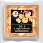 Mini croque-monsieur - CARREFOUR EXTRA en promo chez Carrefour Market Mini croque-monsieur - CARREFOUR EXTRA dans le catalogue Carrefour Market