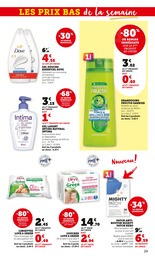 Prix et réduction Lingette Bébé dans le prospectus Super U en cours Offre Lingette Bébé dans le catalogue Super U du moment à la page 29