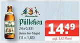 Helles Pülleken bei Getränke Oase im Prospekt "" für 14,49 €