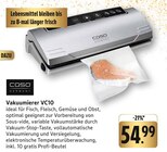 Aktuelle Kühlschrank Angebote bei E center in Singen (Hohentwiel) Aktuelles Vakuumierer VC10 Angebot bei E center in Singen (Hohentwiel) ab 54,99 €