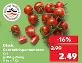 Dtsch. Cocktailrispentomaten Angebote bei Kaufland Hemer für 2,49 €