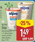 Soja im Angebot bei ALDI Nord in Rostock Soja Angebote von ALPRO bei ALDI Nord Rostock für 1,49 €