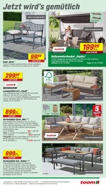 Gartenmöbel im toom Baumarkt Prospekt in Monheim Aktueller toom Baumarkt Prospekt mit Gartenmöbel, "Respekt, wer's selber macht.", Seite 11