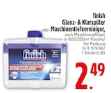 Glanz- & Klarspüler bei EDEKA im Prospekt "" für 2,49 €