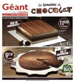 Catalogue Géant Casino à Valence, avec 8 pages Prospectus Géant Casino à Valence, "Les semaines du chocolat", 8 pages, 26/10/2020 - 08/11/2020