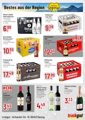 Freixenet im Trinkgut Prospekt in Augsburg Aktueller Trinkgut Prospekt mit Freixenet, "Aktuelle Angebote", Seite 4