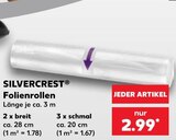 Folienrollen im Angebot bei Kaufland in Aachen Folienrollen Angebote von SILVERCREST bei Kaufland Aachen für 2,99 €
