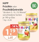 Früchte von HiPP im aktuellen V-Markt Prospekt für 1,19 €